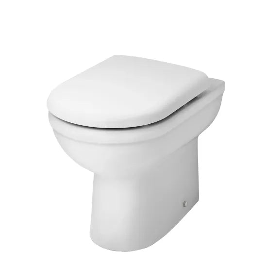 nuie choice Milo Round Comfort Height Back to Wall Toilet Pan
