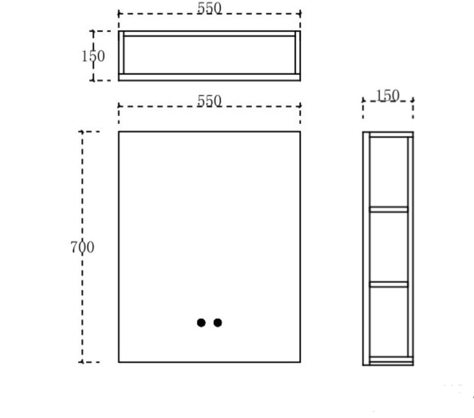 Product dimensions