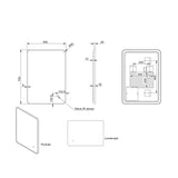 Alfie Soft Edge LED Mirror