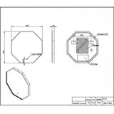 Passa Octagonal Mirror