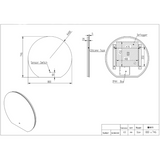 ALBA LED Mirror