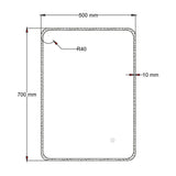 Vivid LED Mirror 700 x 500mm