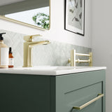 Mayfair 615mm Wall Hung 2 Drawer Basin Unit & Basin