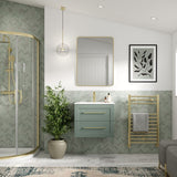Mayfair 615mm Wall Hung 2 Drawer Basin Unit & Basin