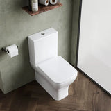 nuie Ava Rimless Close Coupled Toilet With Soft Close Seat