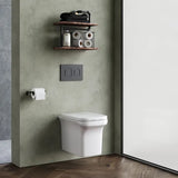 nuie Ava Wall Hung Pan With Soft Close Seat