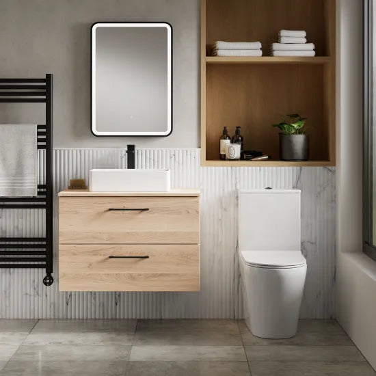 nuie Fenton Rimless Close Coupled Toilet