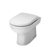 nuie Ivo Round Back to Wall Toilet Pan