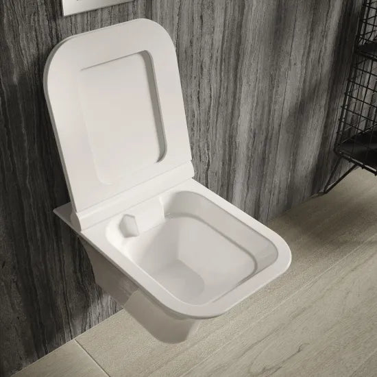 Hudson Reed Grace Rimless Wall Hung Pan