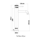 Core Tall Mono Basin Mixer
