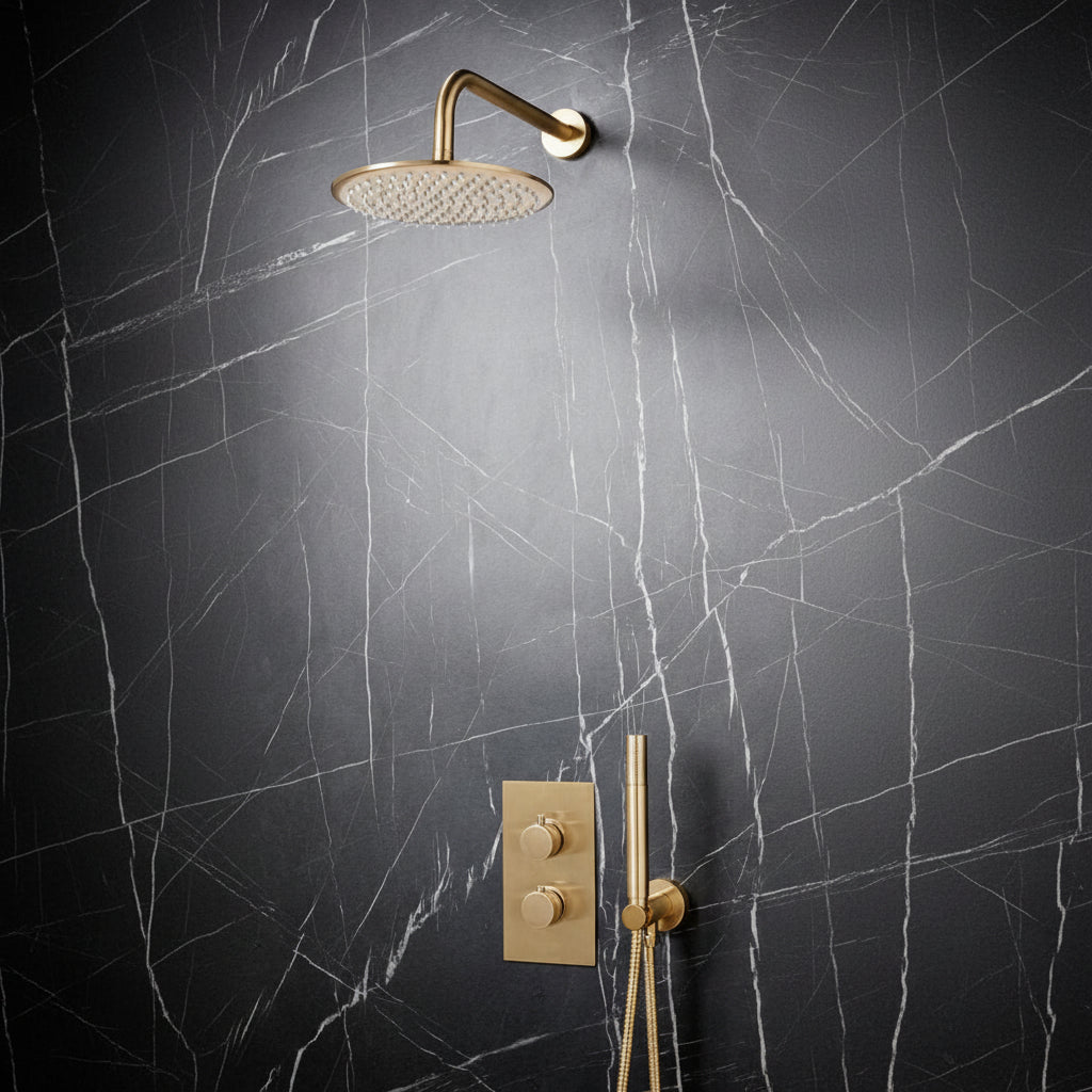 Core Round Handle, Handset & Mounting Bracket