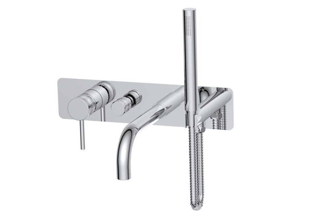 Core Wall Mounted Bath Shower Mixer & Handset