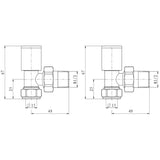 Patterned Radiator Valves
