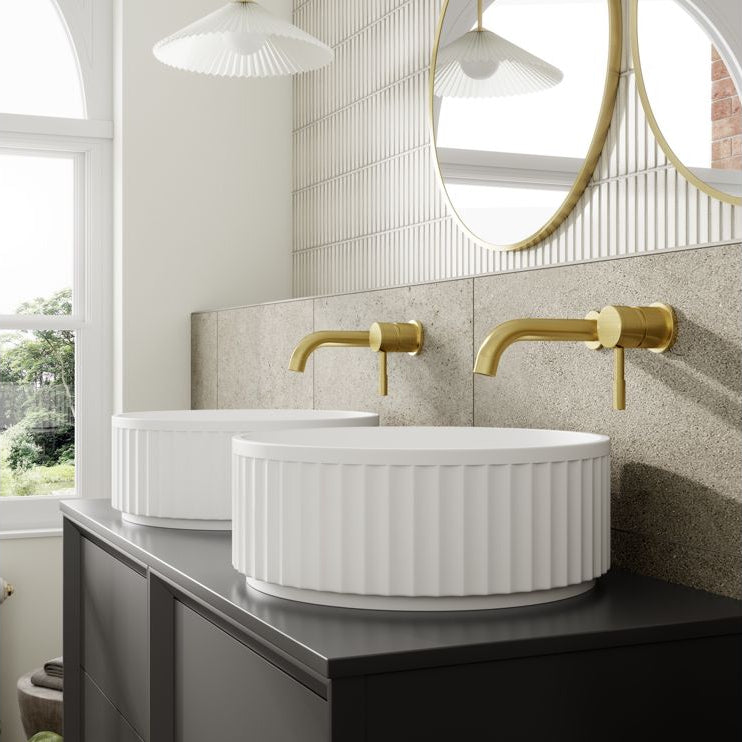 Push 1210mm Wall Hung 4 Drawer Basin Unit Run & Top