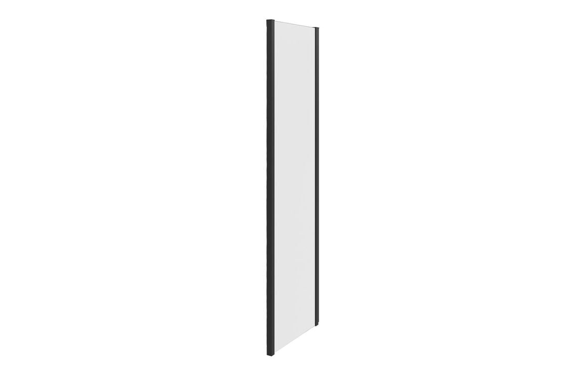 Sliding Shower Enclosure matte black 1000mm - 1700mm