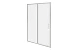 Sliding Shower Enclosure polished Chrome 1000mm - 1700mm