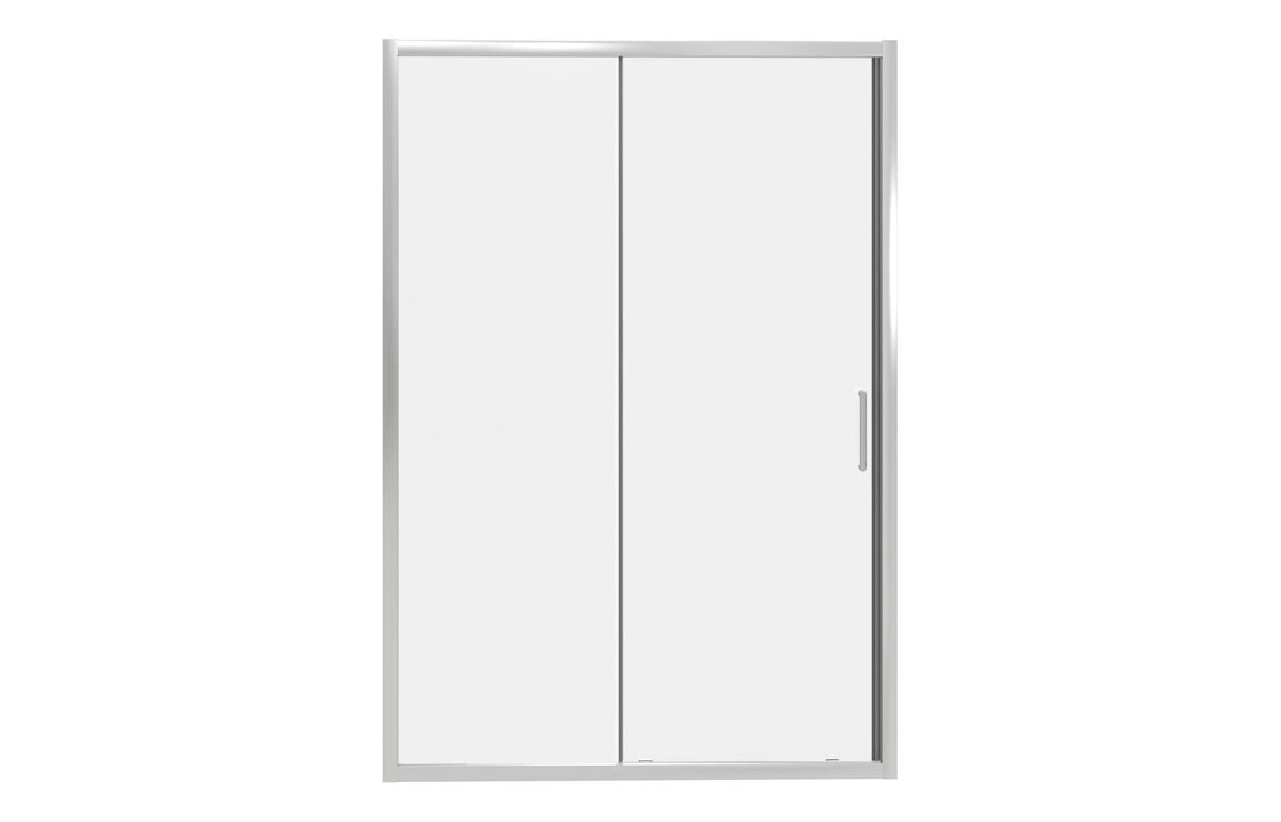 Sliding Shower Enclosure polished Chrome 1000mm - 1700mm