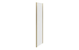 Sliding Shower Enclosure brushed brass gold 1000mm - 1700mm