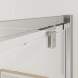 Flex 760mm Pivot Door - Chrome