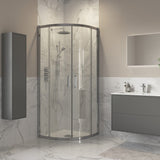 Iconix 2 Door Quadrant - Chrome