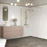Iconix Wetroom Panel & Support Bar