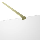 Iconix Wetroom Side Panel Arm - Brushed Brass