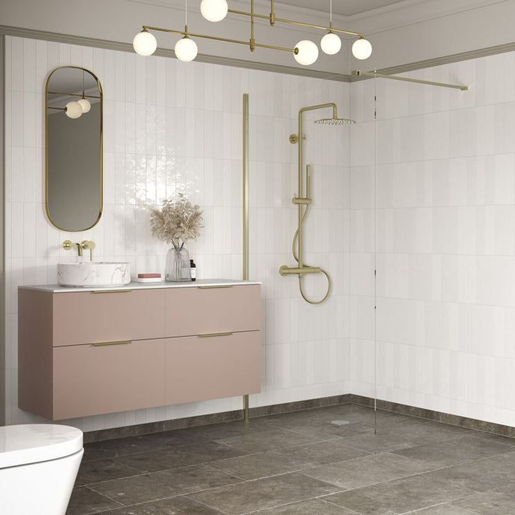 Iconix Wetroom Panel & Support Bar