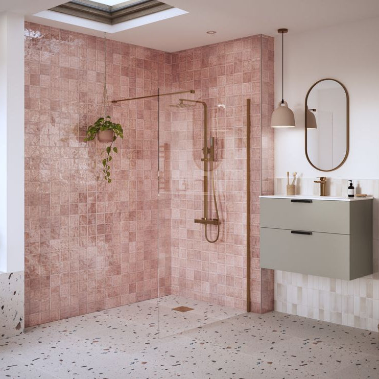 Iconix Wetroom Panel & Support Bar