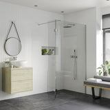 Iconix Wetroom Panel & Support Bar