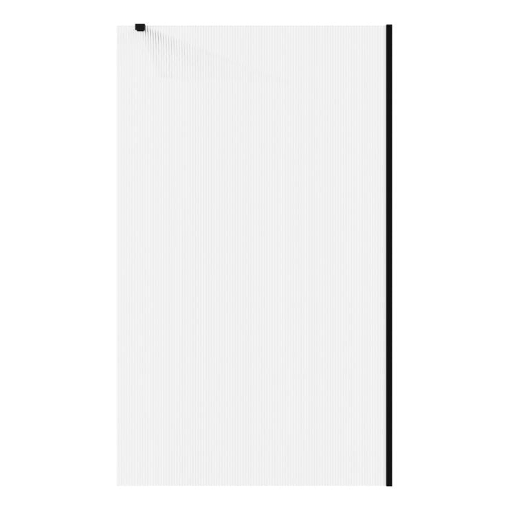 Iconix Fluted Wetroom Panel & Support Arm
