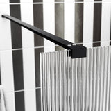 Iconix Fluted Wetroom Panel & Side Panel Arm
