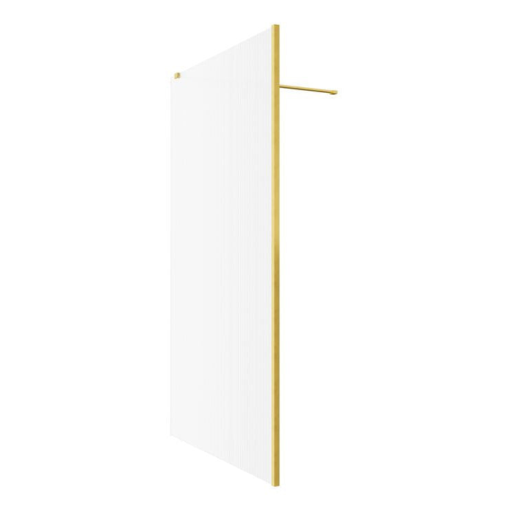 Iconix Fluted Wetroom Panel & Support Arm
