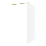 Iconix Fluted Wetroom Panel & Support Arm