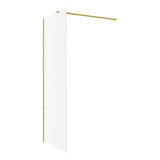 Iconix Fluted Wetroom Panel & Side Panel Arm