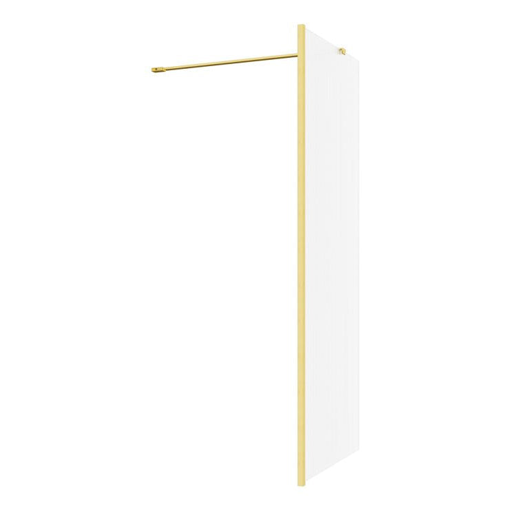 Iconix Fluted Wetroom Panel & Side Panel Arm
