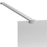 Iconix Fluted Wetroom Panel & Support Arm