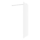 Iconix Fluted Wetroom Panel & Side Panel Arm