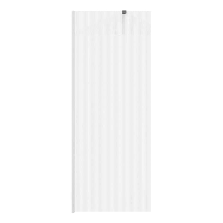 Iconix Fluted Wetroom Panel & Side Panel Arm