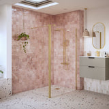 Iconix Optional 1950x300x8mm Rotatable Wetroom Panel (Full Hinge)