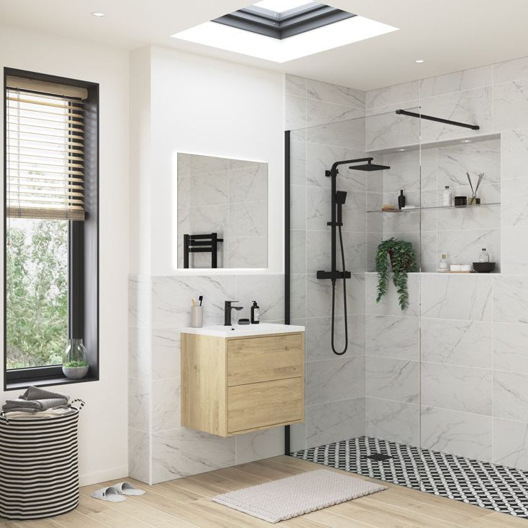 Iconix Wetroom Panel & Support Bar