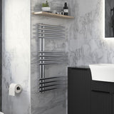 Rhondi Round Ladder Radiator (500x800x50mm) - Chrome