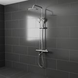 Aviro thermostatic shower mixer polished chrome