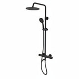 Aviro thermostatic shower mixer matte black