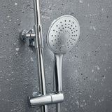 Messi Round Cool Touch Rigid Riser Shower