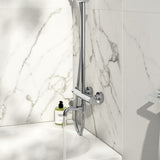 Solar Round Rigid Riser Shower With Bath Filler