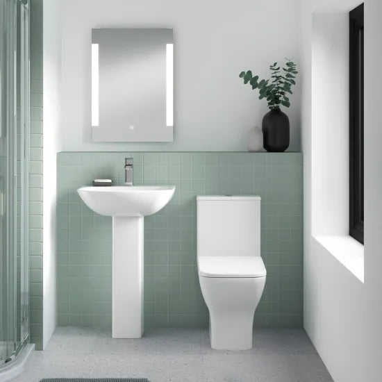 Synergy Acer Short Projection Close Coupled Pan, Cistern & Seat