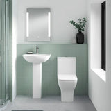 Synergy Acer Short Projection Close Coupled Pan, Cistern & Seat