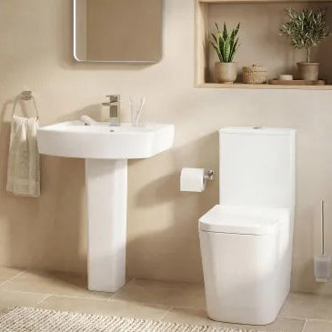 Synergy Hosta Short Projection Close Coupled Pan, Cistern & Seat