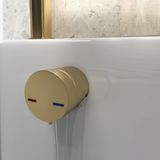 Bath Overflow Filler w/Integrated Valve
