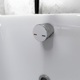 Bath Overflow Filler w/Integrated Valve